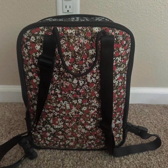Nike Black Backpack with Floral Design - Picture 2 of 4